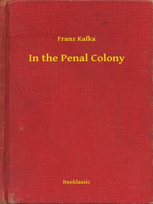 cover image of In the Penal Colony